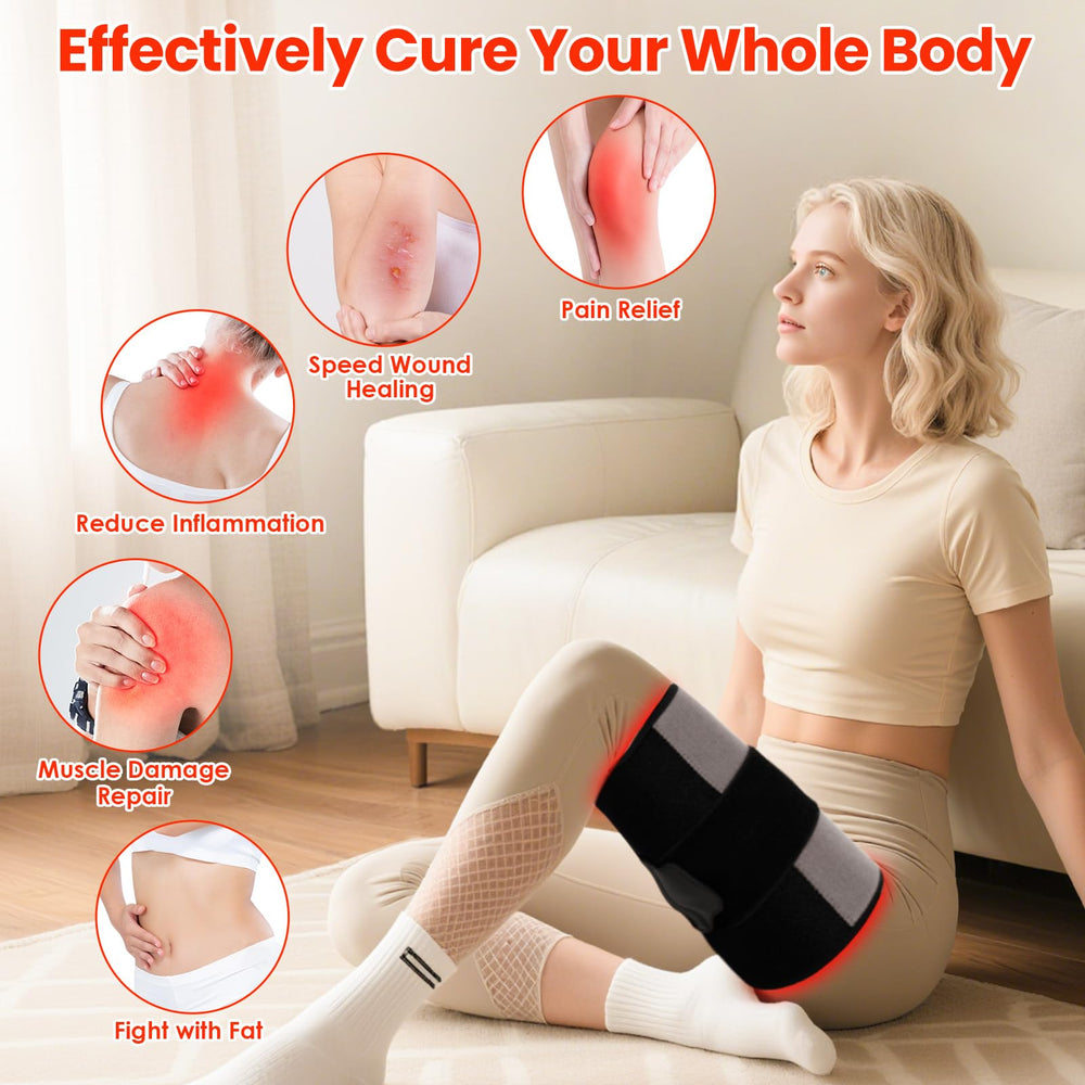ZonGym red light therapy pad waist use broad coverage for midsection comfort