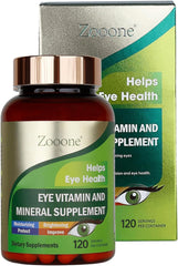 Zooone lutein eye vitamins bottle front view supports daily eye health