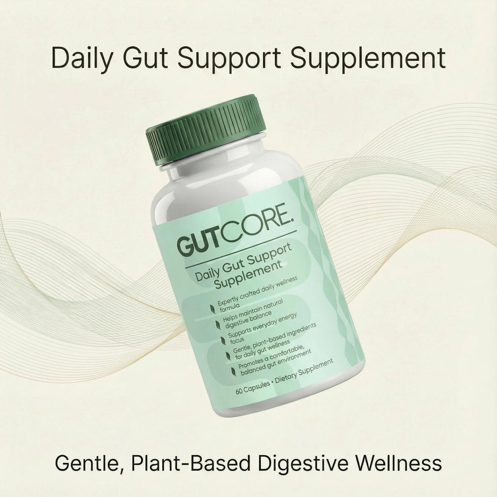 Closeup of Zotreval GutCore capsules highlighting easy-to-take form.