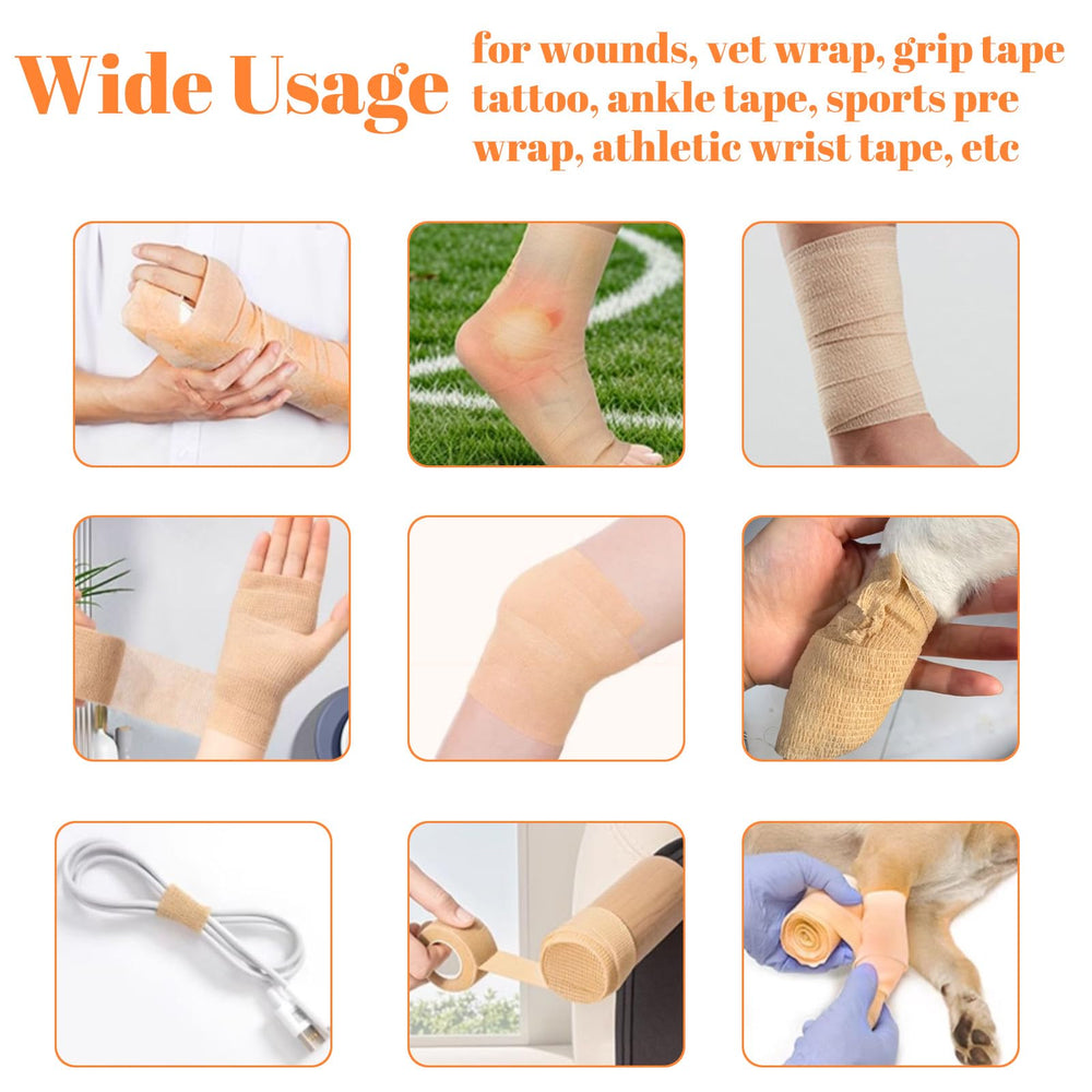 ZOVAREGE wrist and ankle wrap in 4 inch width for versatile support