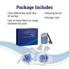 ZQuiet cleaning brush included for easy maintenance and hygiene.