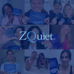 ZQuiet nighttime use setup shown for easy non-invasive use.