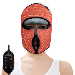 ZRBWM heated face mask full coverage of forehead sinuses and cheeks for comfort