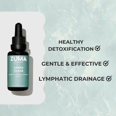 Zuma Nutrition collection display featuring Lymphatic Tonic among other herbal tonics