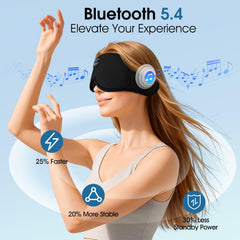 ZUMUSEN 3d-contoured eye-mask fit supports comfortable eyelids during sleep