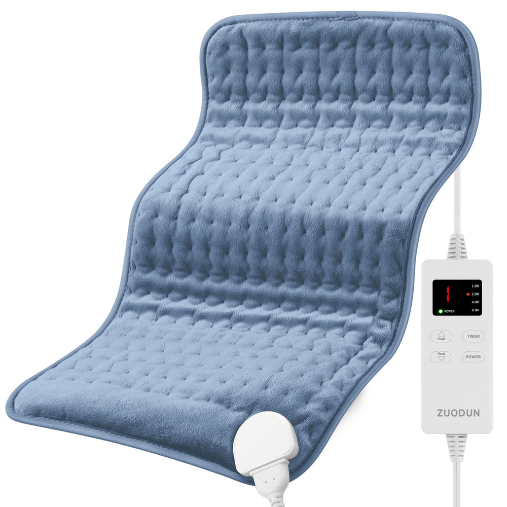 ZUODUN heating pad on back delivering soothing warmth for targeted comfort.