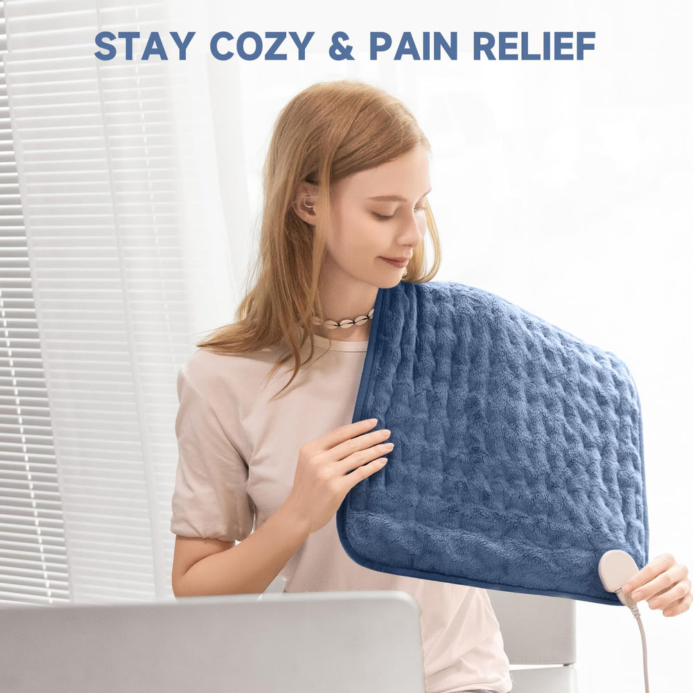 ZUODUN heating pad with moist or dry heat option for flexible therapy