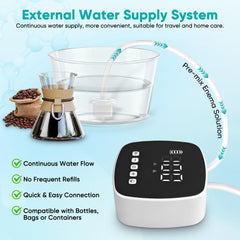 ZUOHE enema kit high-temp parts simplify cleaning and hygiene.
