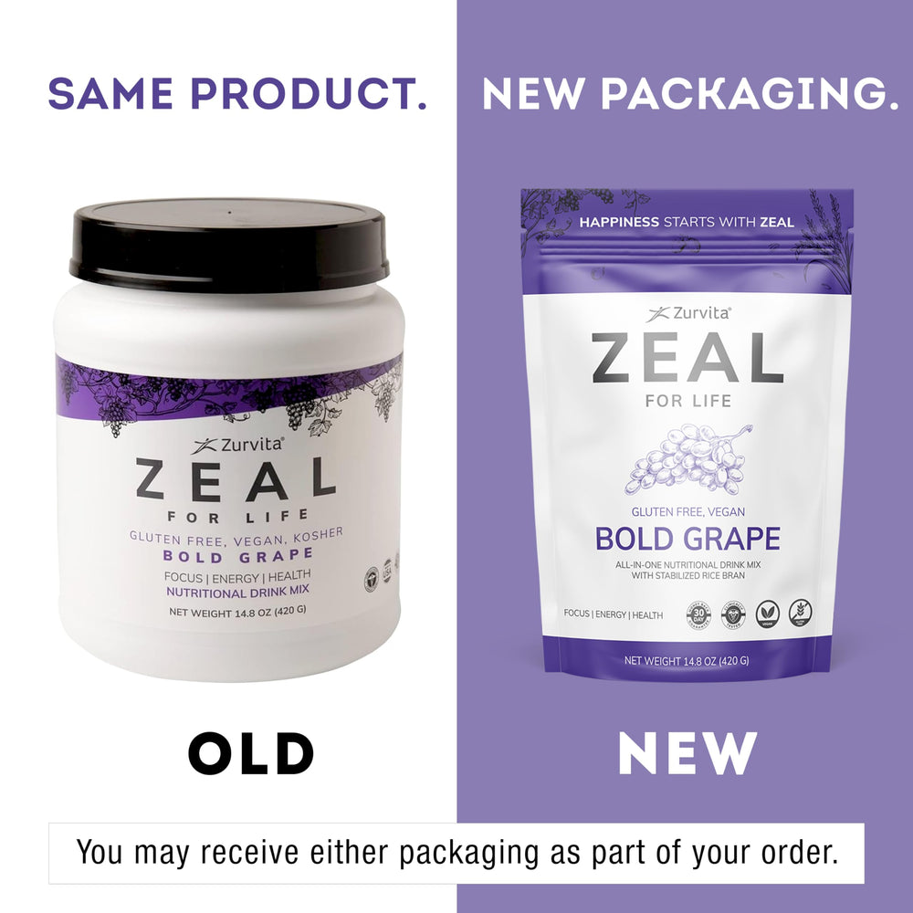 Zurvita Zeal for Life amino and fiber blend highlights nutritional balance