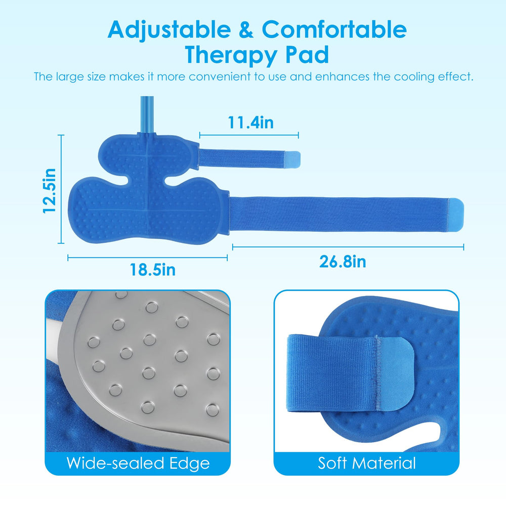 ZVOSOO insulated tank and tubing demonstrate long-lasting cold therapy