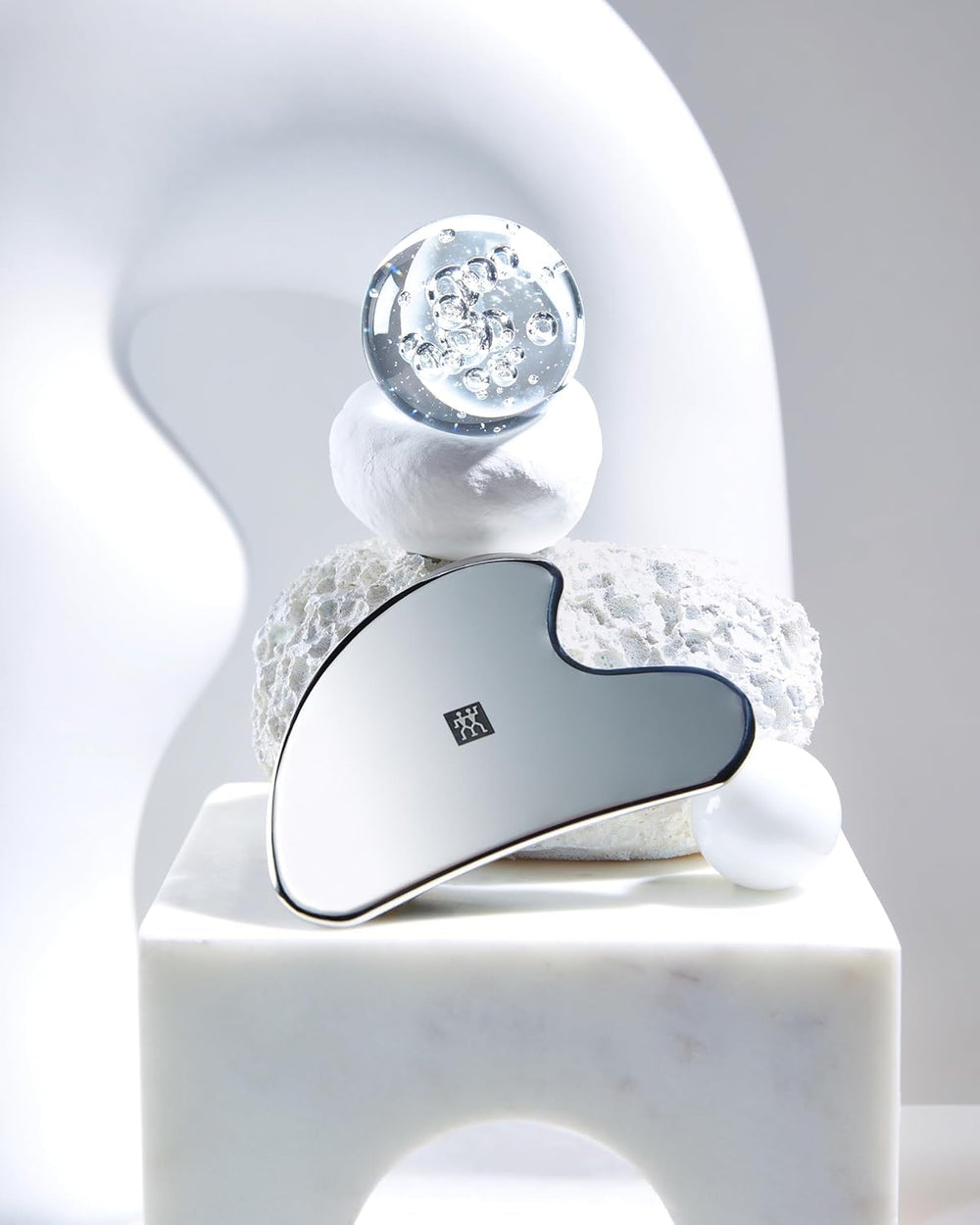ZWILLING massager performing lymphatic-friendly detox massage for facial drainage