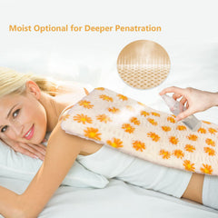 ZXU heating pad moist heat option for enhanced comfort