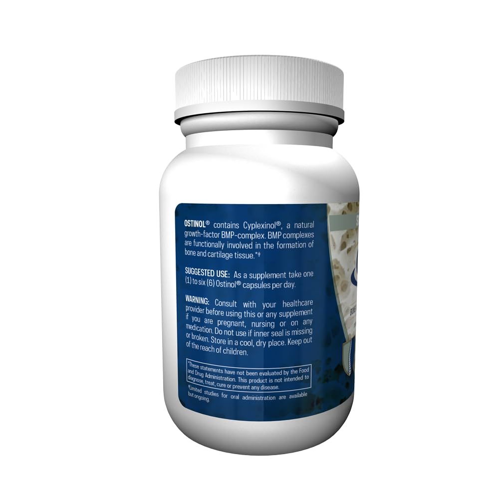 Zycal Ostinol capsules pack highlighting daily supplement form