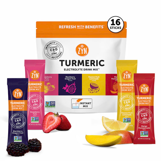 ZYN Electrolyte Strawberry Yuzu packet for on-the-go hydration.