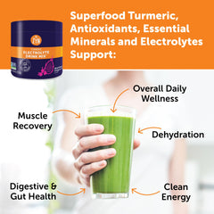 ZYN mix-in powder in cup for on-the-go hydration.