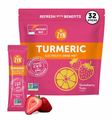 ZYN strawberry yuzu electrolyte packets ready for daily hydration on the go