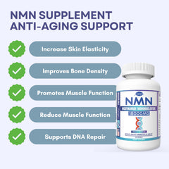 zyy NMN label detail emphasizes purity, vegan ingredients, and third-party testing
