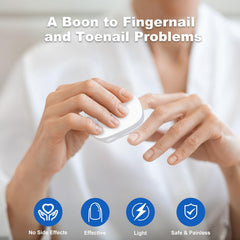 ZZP nail fungus laser device charging indicator shows charging status.