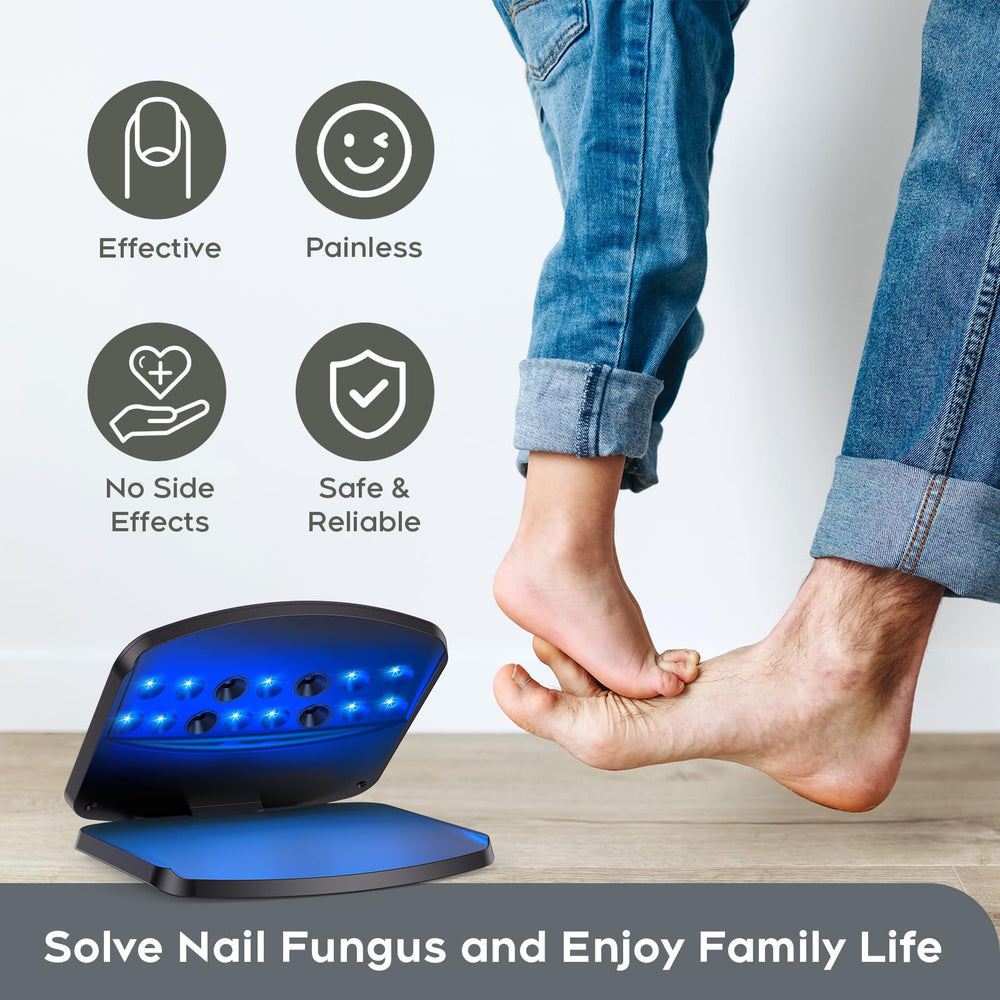 ZZP nail light device foot-application for convenient toenail care