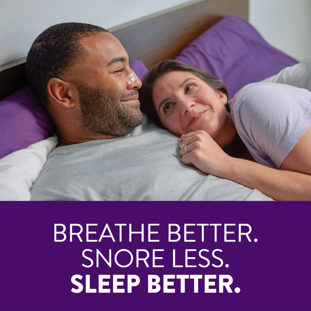 ZzzQuil Sleep Nasal Strips drug-free and unscented for nightly use.