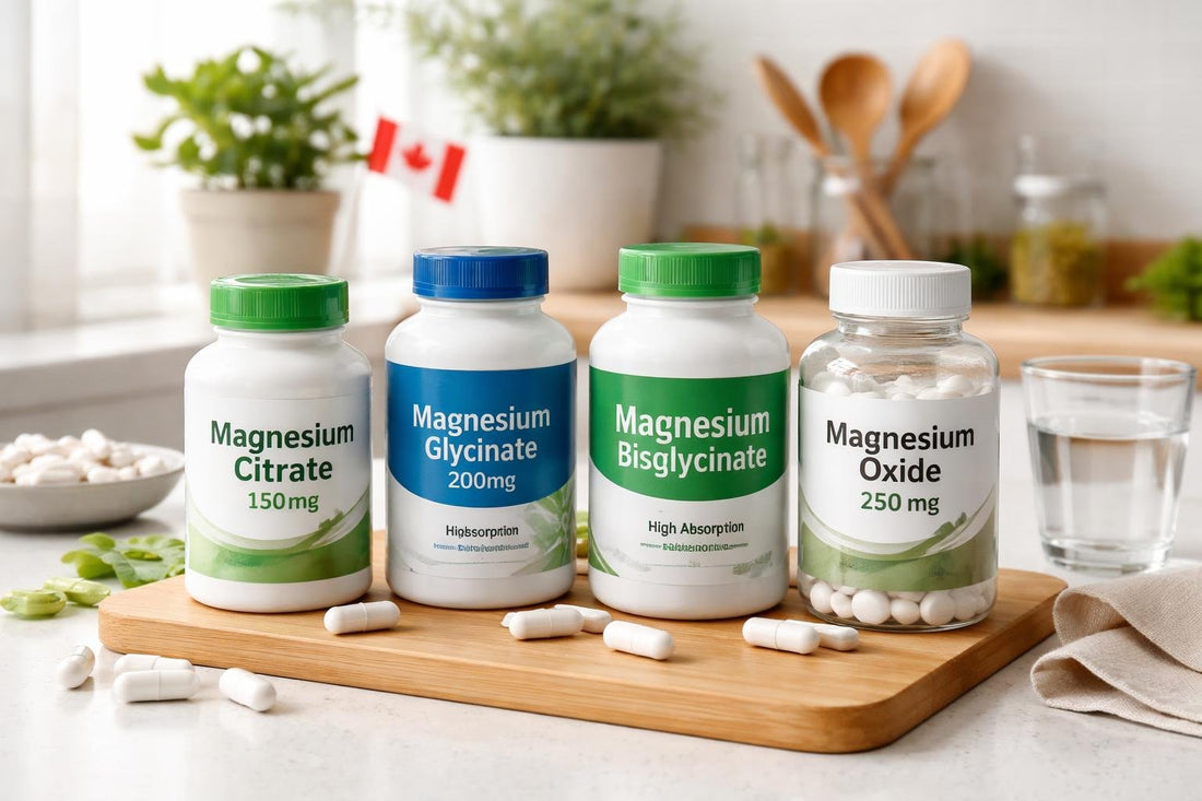 Affordable magnesium supplement bottles compared for Canadian shoppers