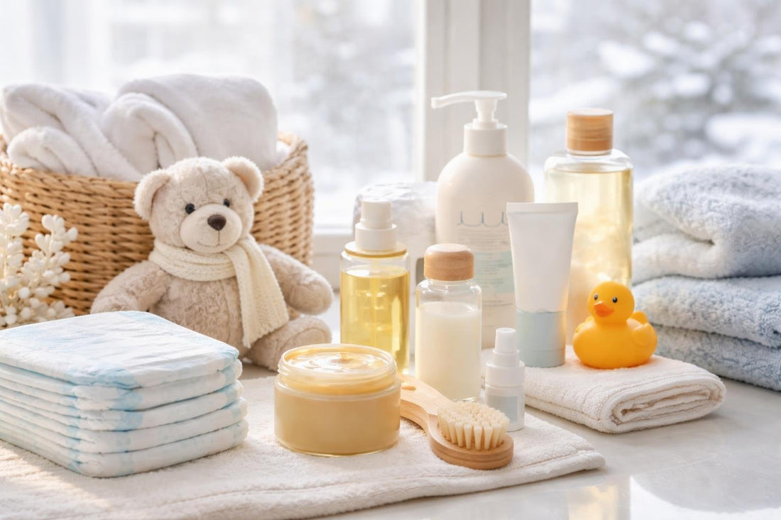 Baby bath and winter skin care essentials in Canada