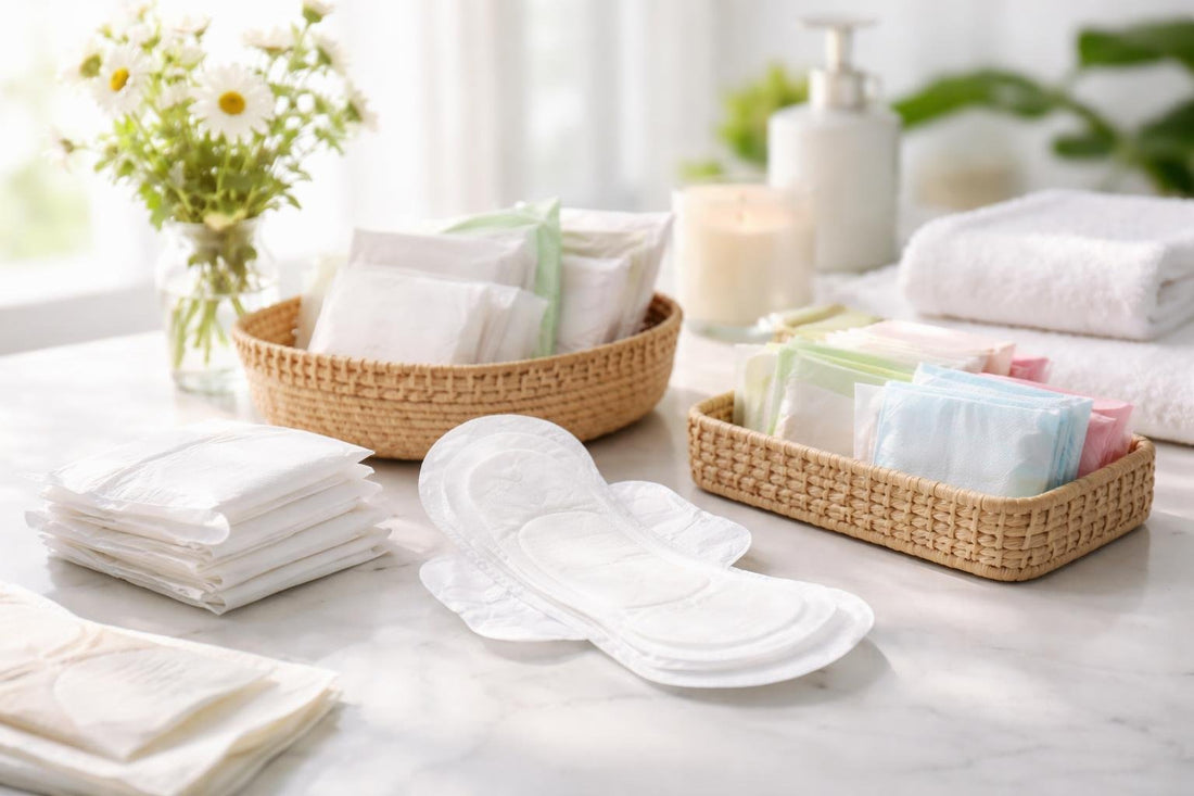 Beginner selecting sanitary napkins for comfort and quality