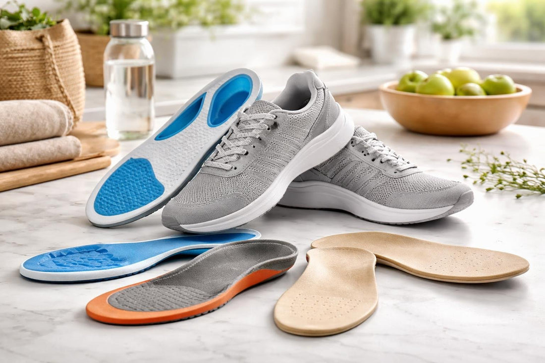 Beginner-friendly shoe insoles and inserts in everyday sneakers