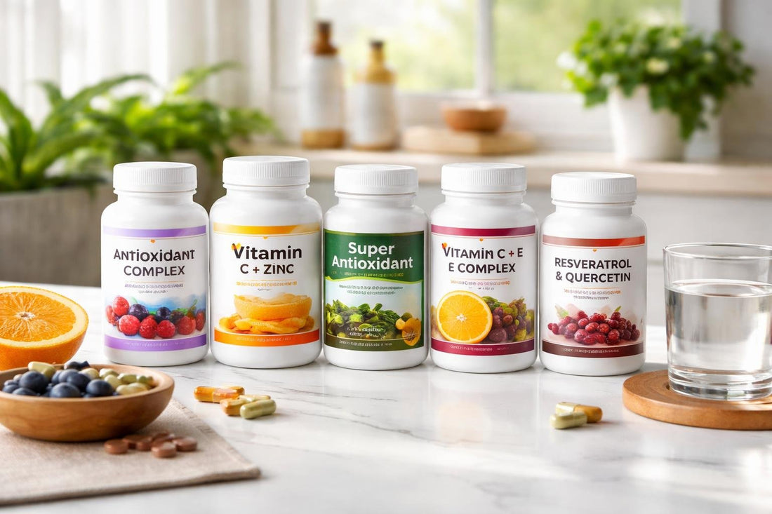 Budget antioxidant combination supplements lineup for daily wellness