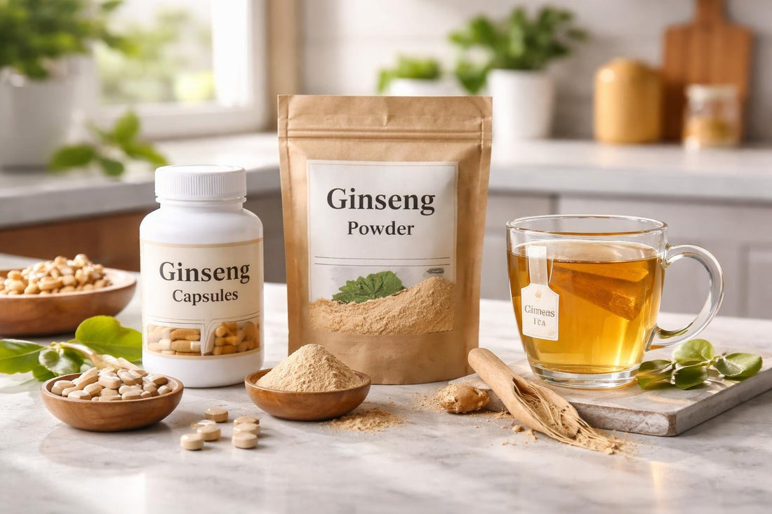 Budget ginseng supplement formats for daily energy benefits