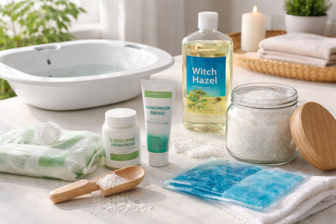 Budget hemorrhoid relief essentials for at-home flare ups