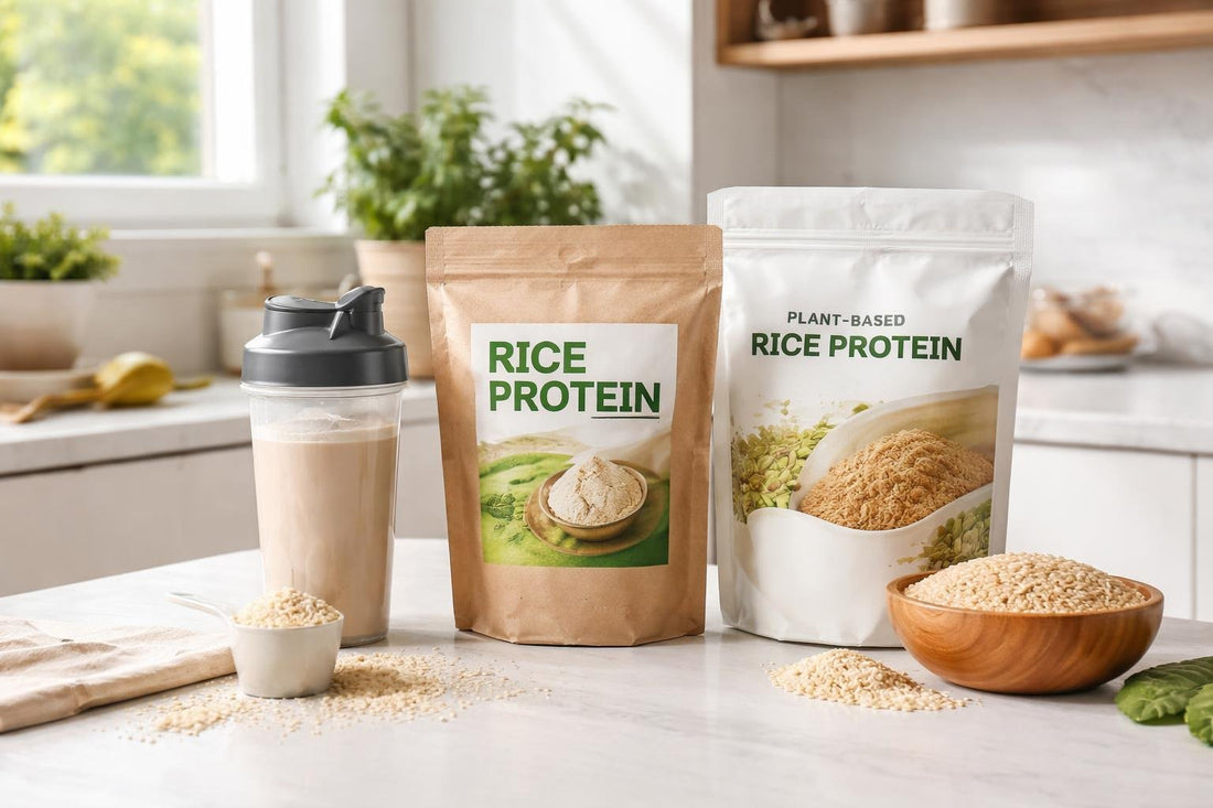 Budget sports rice protein powder options under 50 CAD