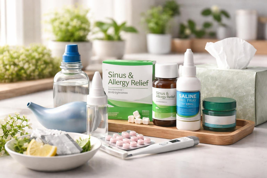 Budget sinus relief essentials kit items for Canadians