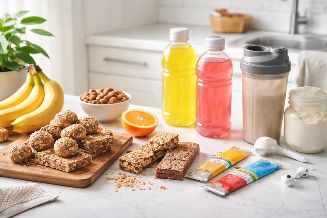 Budget sports nutrition snacks and beverages for training days