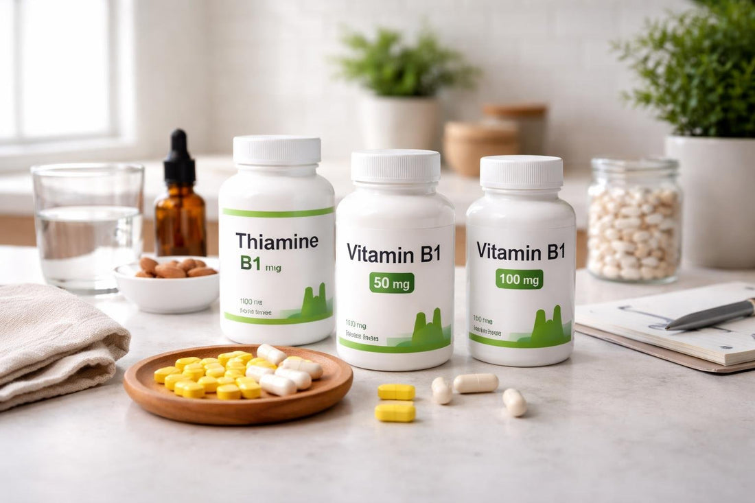 Budget vitamin B1 thiamine supplements under $20 Canada