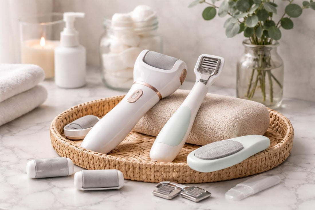 Corn and callus trimmer tools for sensitive skin