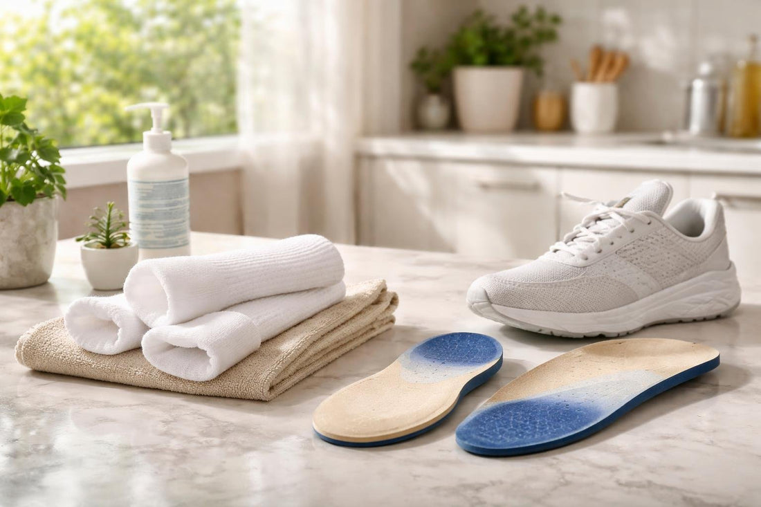 Diabetic socks and insoles for sensitive feet