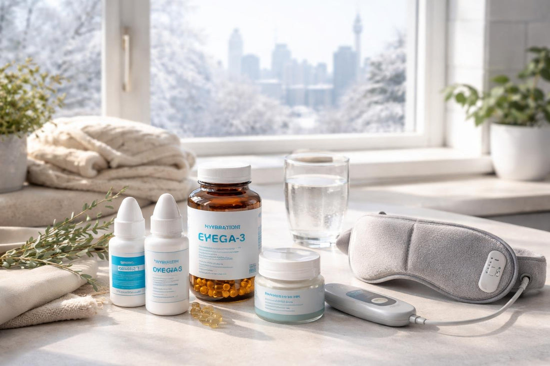 Toronto winter dry eye relief products and routine
