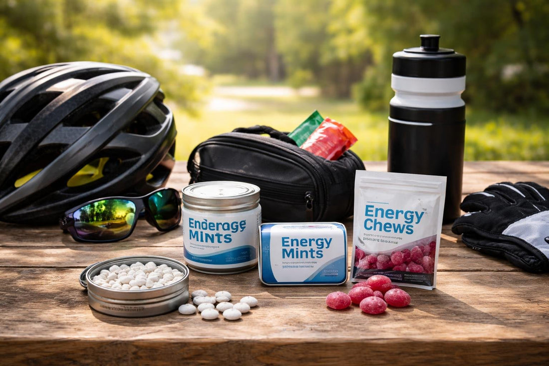 Ontario cyclist using endurance energy mints