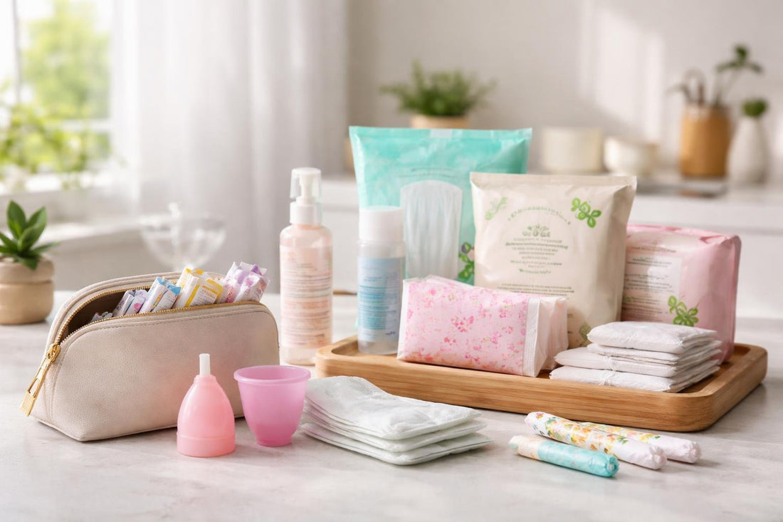 Assorted feminine care essentials for Ontario students