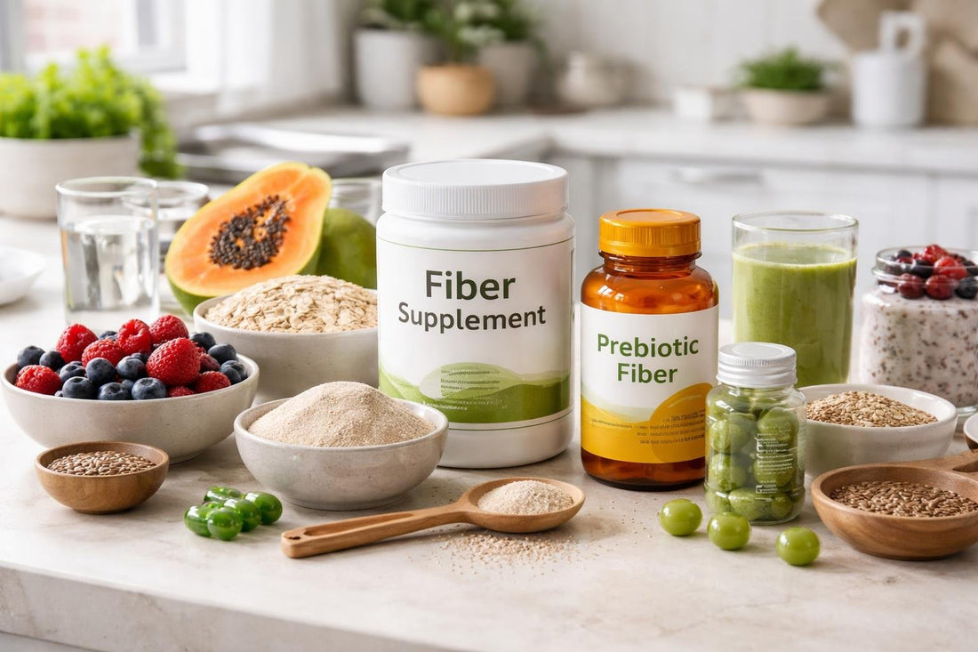 Assorted fiber supplements and natural alternatives