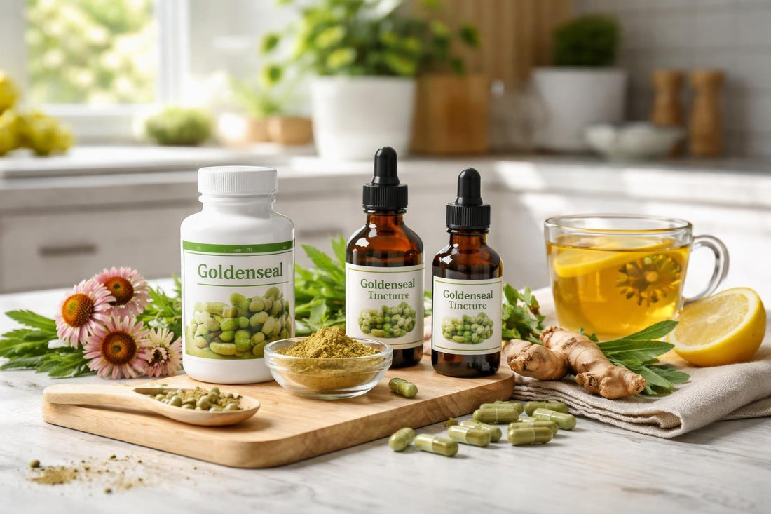 Goldenseal herbal supplements for seasonal immune support in Canada