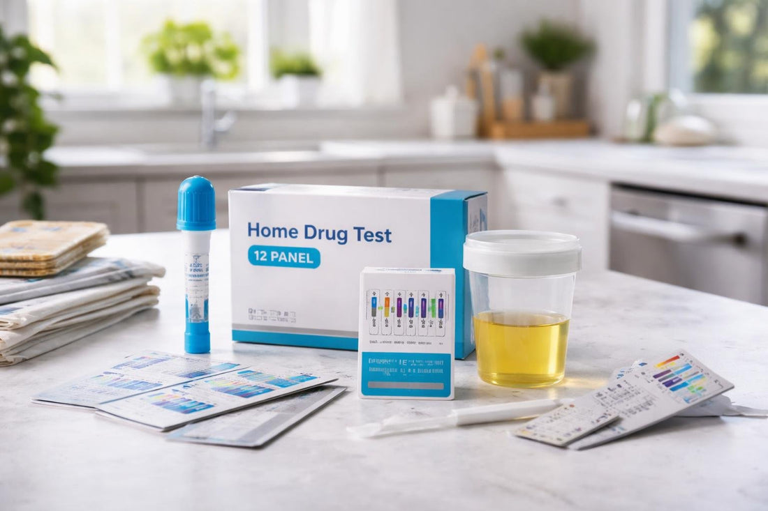 Home drug test kits for seasonal at-home screening