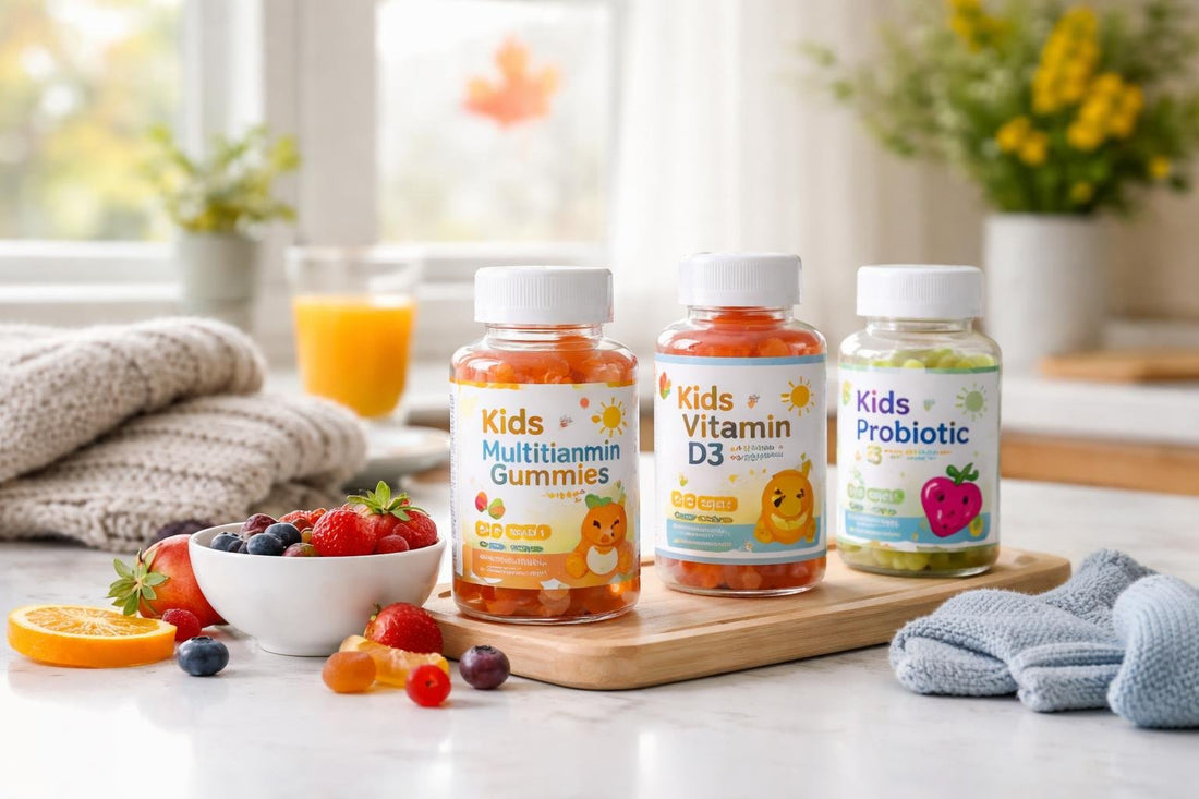 Child-friendly vitamins for Canadian season nutrition support