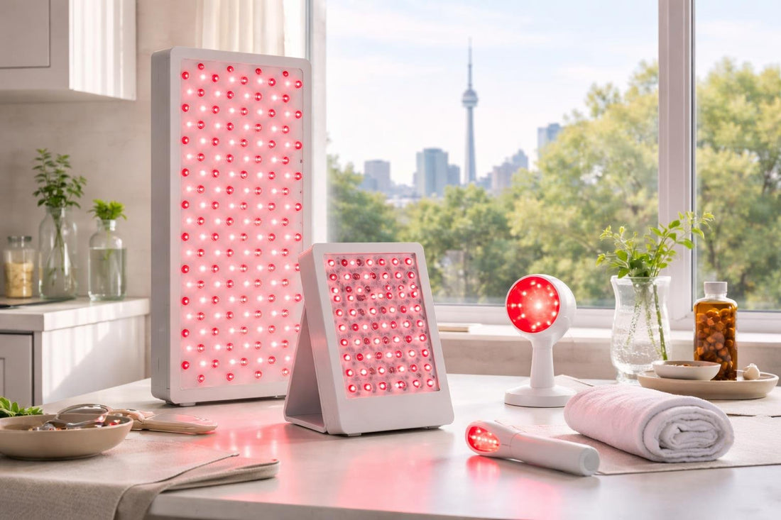 Red and infrared light therapy devices collection Toronto