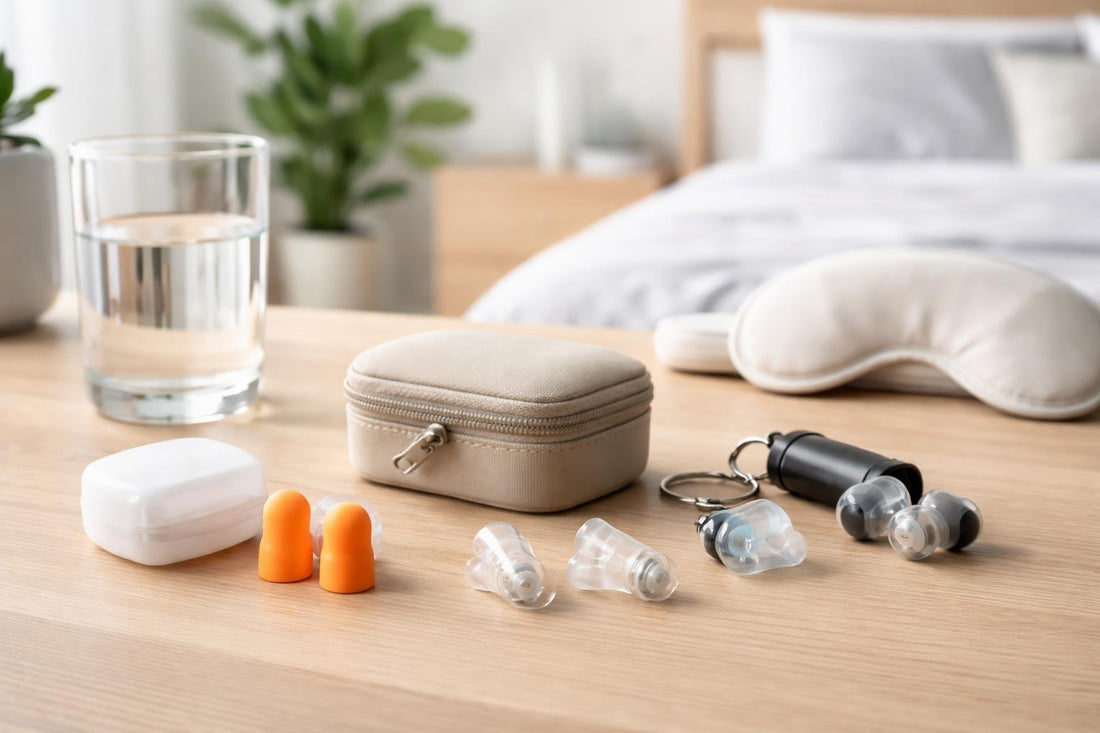 Noise reducing earplugs for sleep concerts and commuting