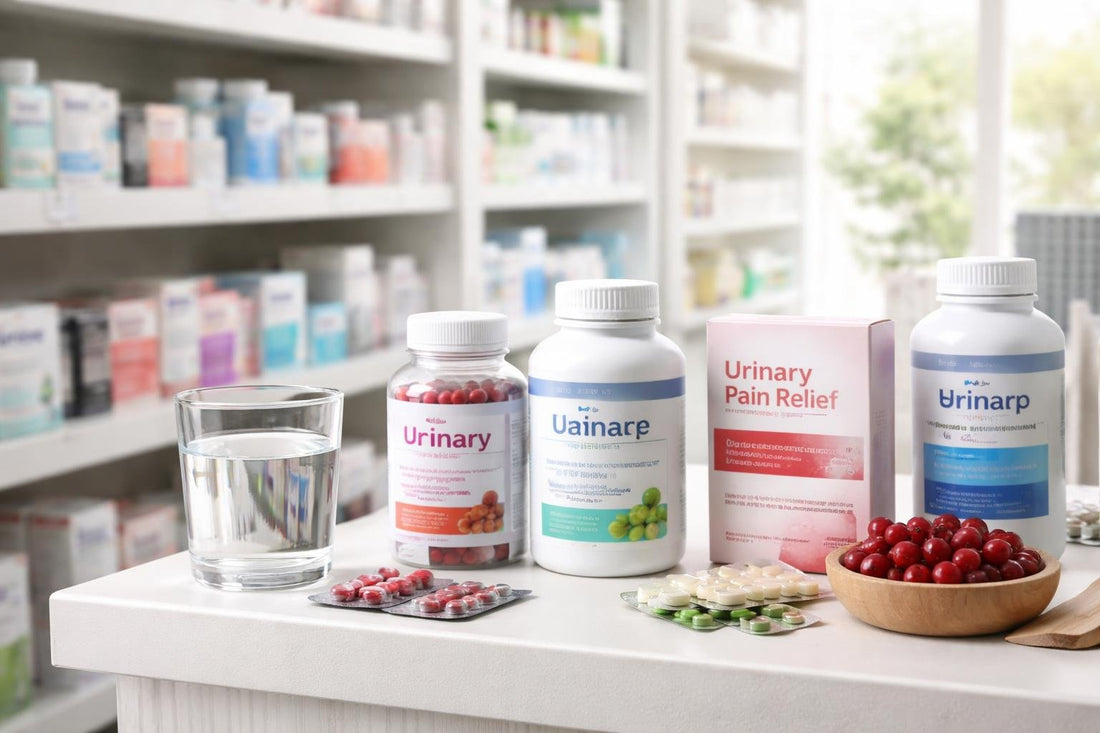Ontario pharmacy aisle with urinary tract support products