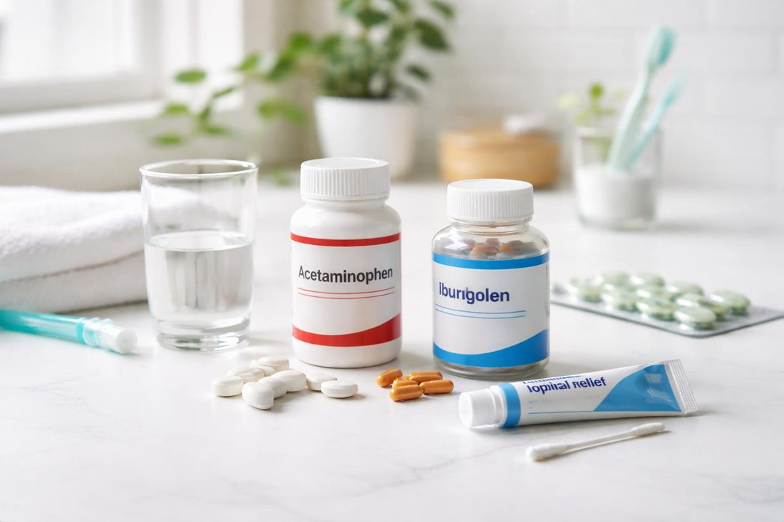Beginner oral pain relief medications for toothache and sores