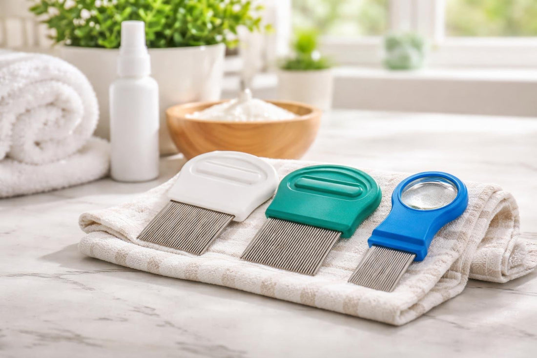 Professional lice combs for thorough seasonal lice checks