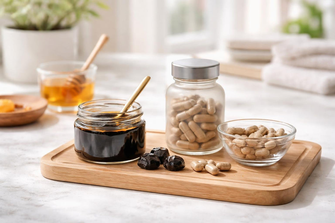 Purified shilajit resin and capsules for seasonal wellness